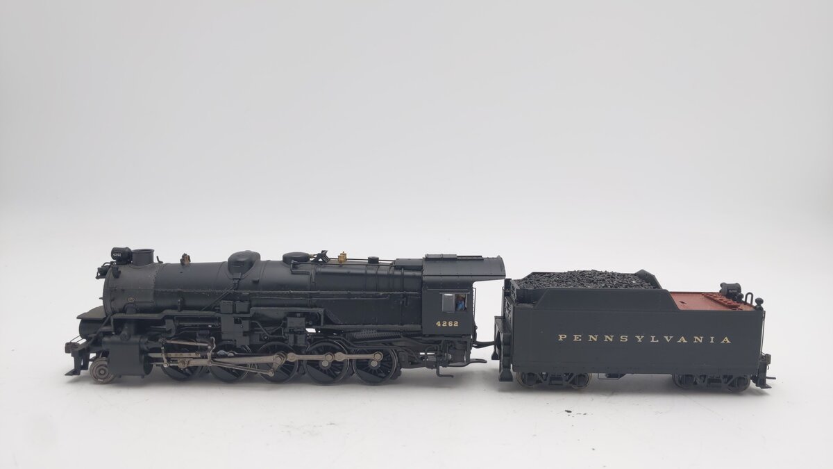 Broadway Limited 2480 HO PRR I1SA 2-10-0 Steam Loco & Tend w/Sound/DC/DCC #4262 VG