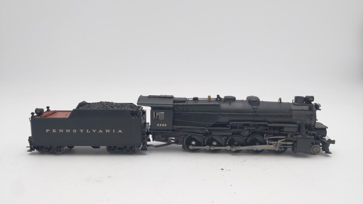Broadway Limited 2480 HO PRR I1SA 2-10-0 Steam Loco & Tend w/Sound/DC/DCC #4262 VG