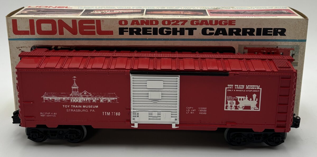Lionel 6-7780 O Gauge TCA Museum Boxcar EX/Box