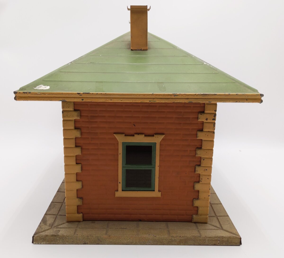 Lionel 124 Vintage Standard Gauge Lionel City Tinplate Station w/o Lights VG