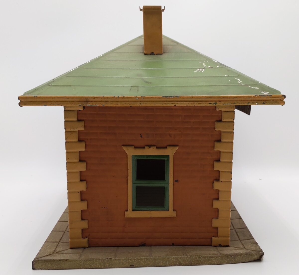 Lionel 124 Vintage Standard Gauge Lionel City Tinplate Station w/o Lights VG