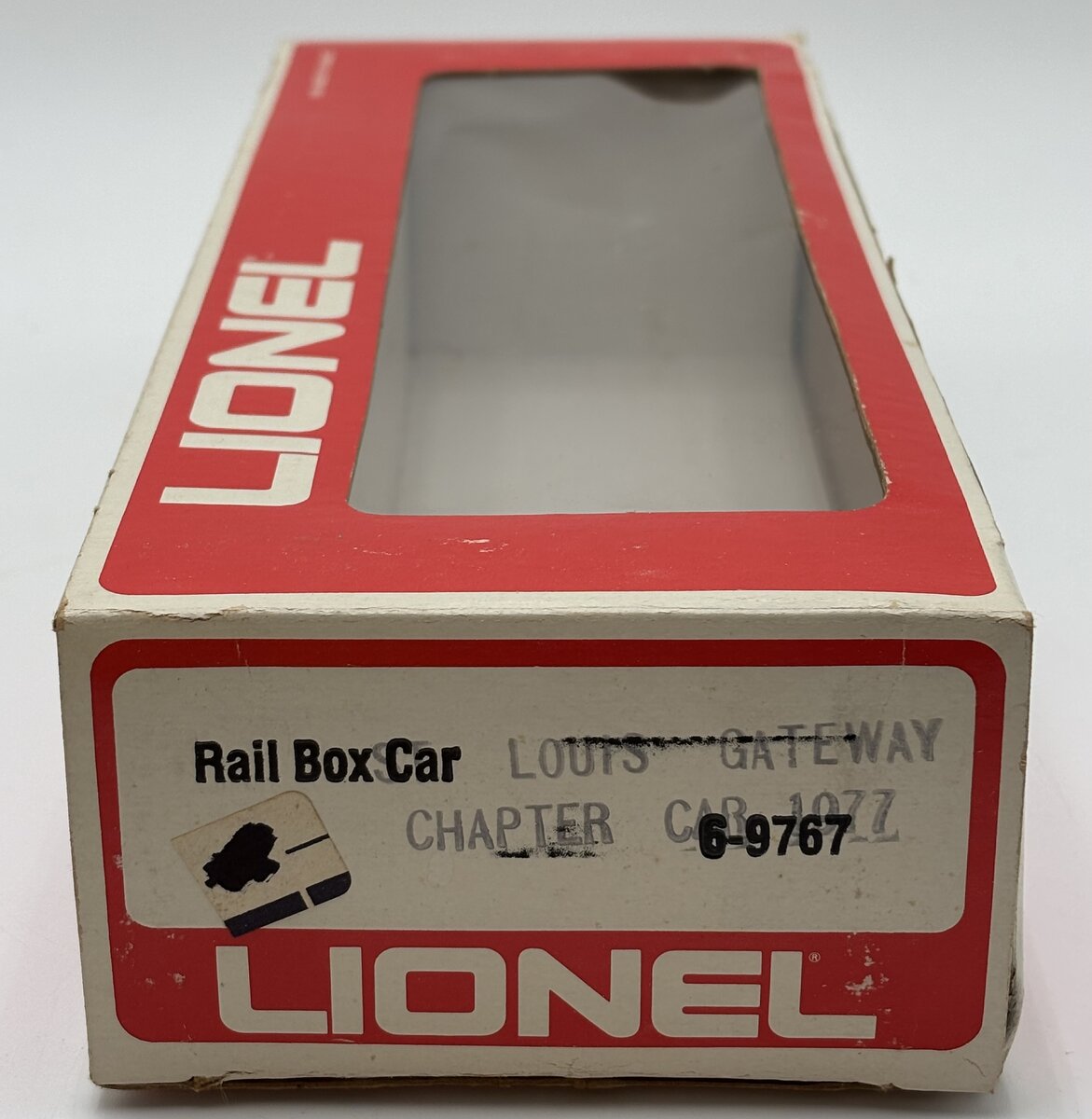 Lionel 6-9767 O Gauge Rail Box Boxcar EX/Box