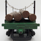 LGB 4066 G Scale Green Flatcar #4066 with Log Load VG/Box