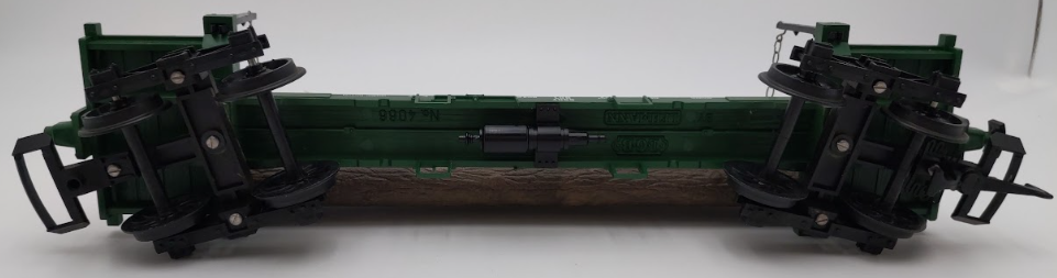 LGB 4066 G Scale Green Flatcar #4066 with Log Load VG/Box