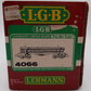 LGB 4066 G Scale Green Flatcar #4066 with Log Load VG/Box