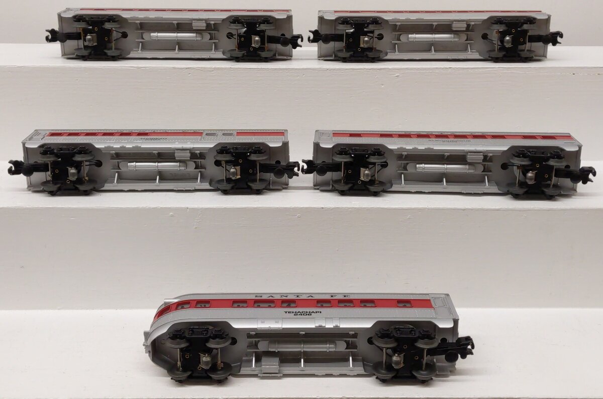 Lionel O Gauge Santa Fe Passenger Cars [5] EX