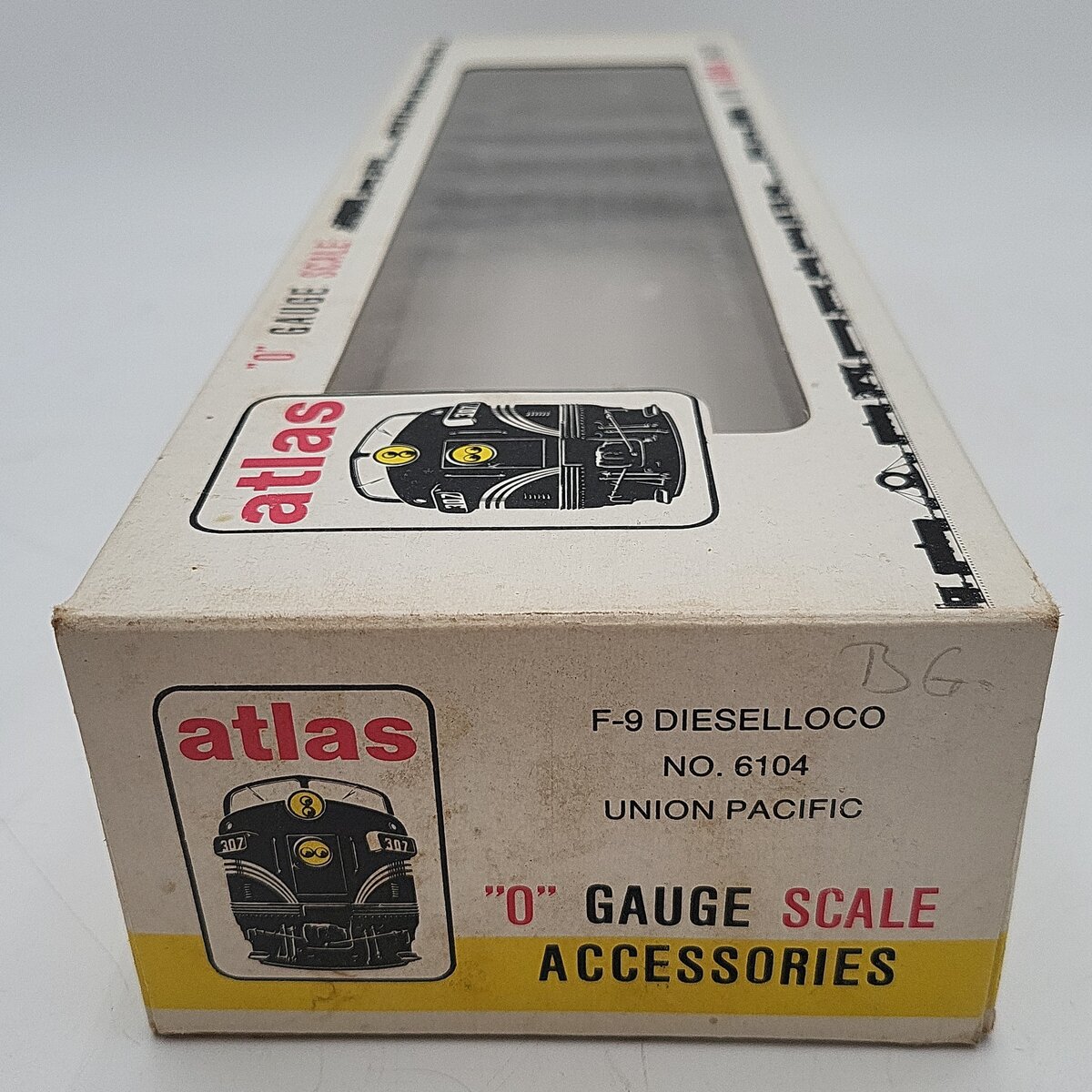Atlas 6104 O Scale Union Pacific Powered F-9 Diesel Locomotive #1475 (2-Rail) LN/Box