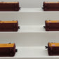 MTH 20-92109 O Pacific Fruit Express 40' Steel Sided Reefer (Set of 6) EX/Box