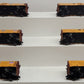 MTH 20-92109 O Pacific Fruit Express 40' Steel Sided Reefer (Set of 6) EX/Box