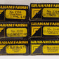 Graham Farish N Scale Assorted Freight Cars [6] EX/Box