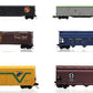Atlas, Model Power, Bachmann, & Other N Scale Assorted Freight Cars [6] EX