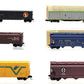 Atlas, Model Power, Bachmann, & Other N Scale Assorted Freight Cars [6] EX
