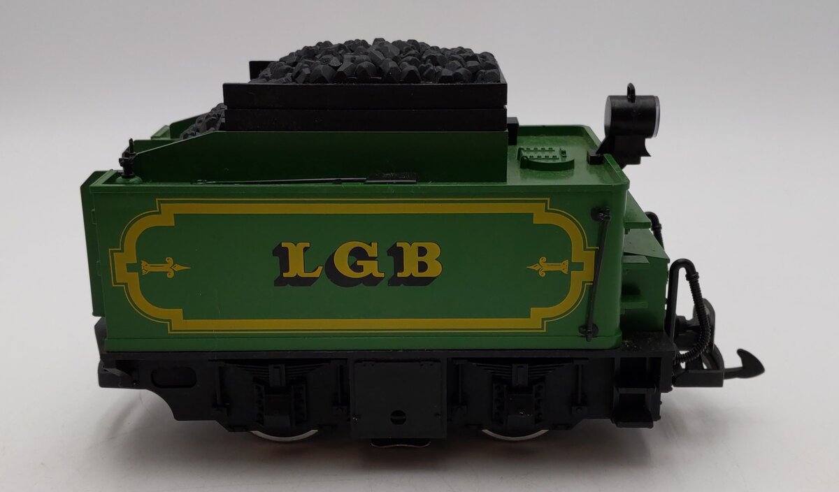 LGB 2017-6 G Scale Motorized "Christmas Green" Coal Tender VG/Box