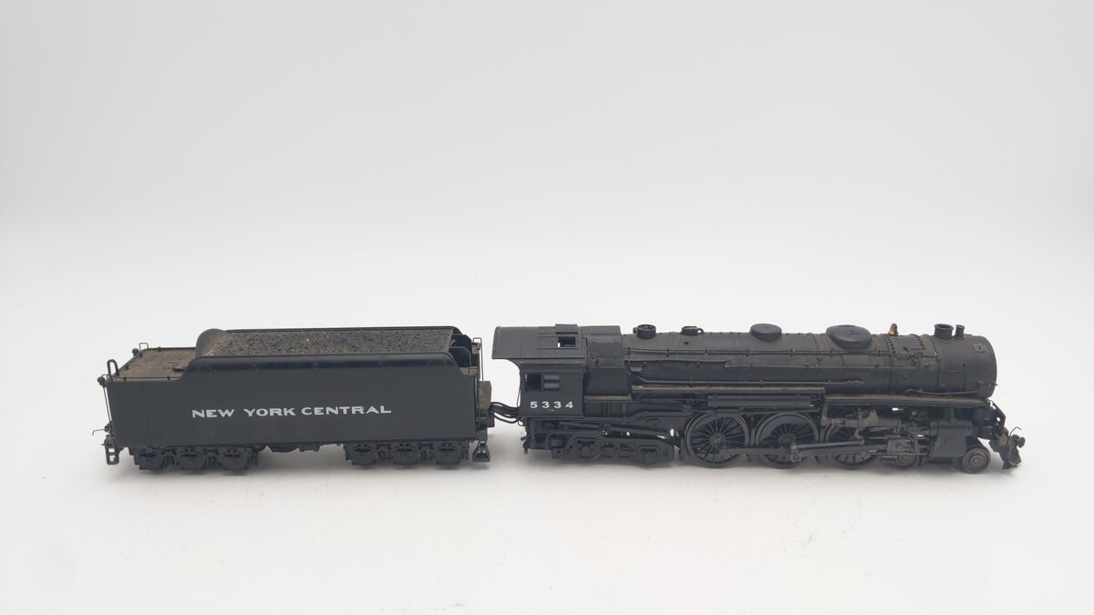 Broadway Limited 022 HO Scale NYC J1e Hudson Steam Locomotive & Tender #5334 VG