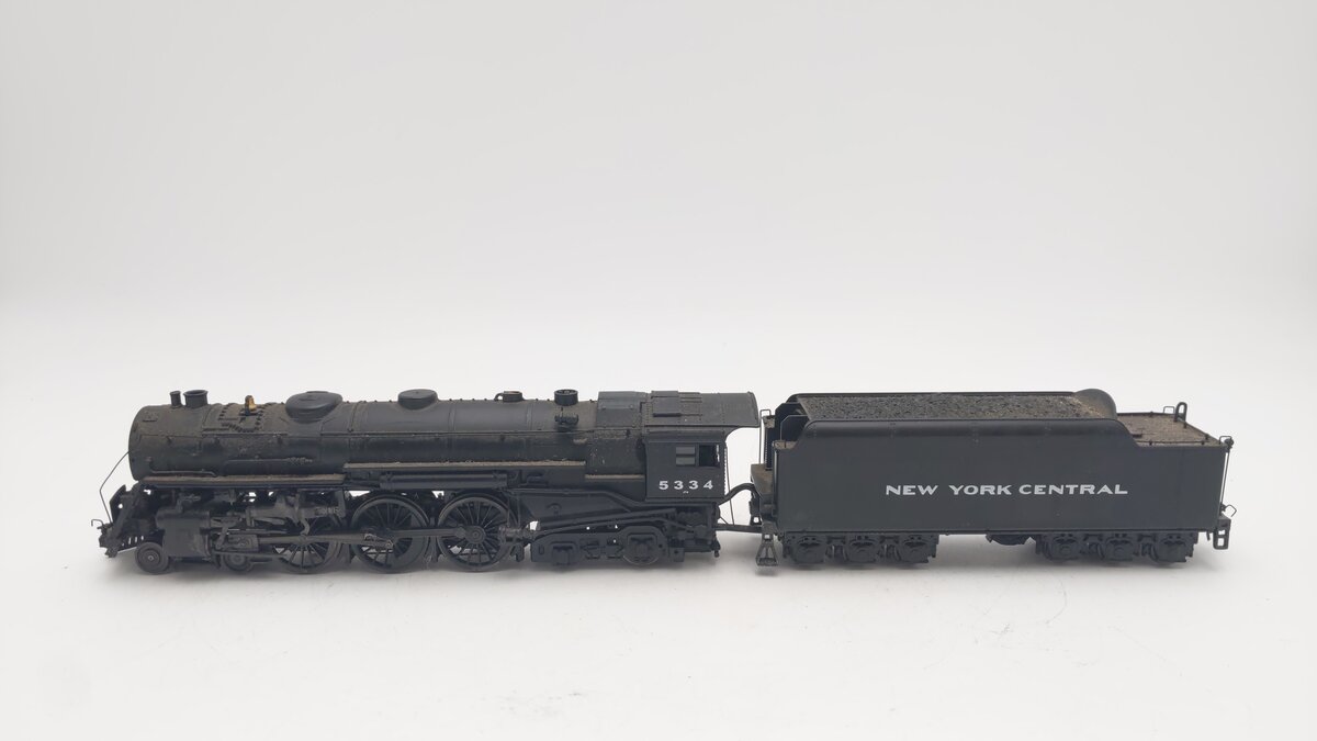 Broadway Limited 022 HO Scale NYC J1e Hudson Steam Locomotive & Tender #5334 VG