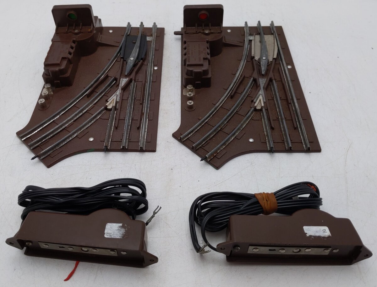 Lionel 6-5122 027 Right Hand Remote Control Switch Turnouts (2) VG