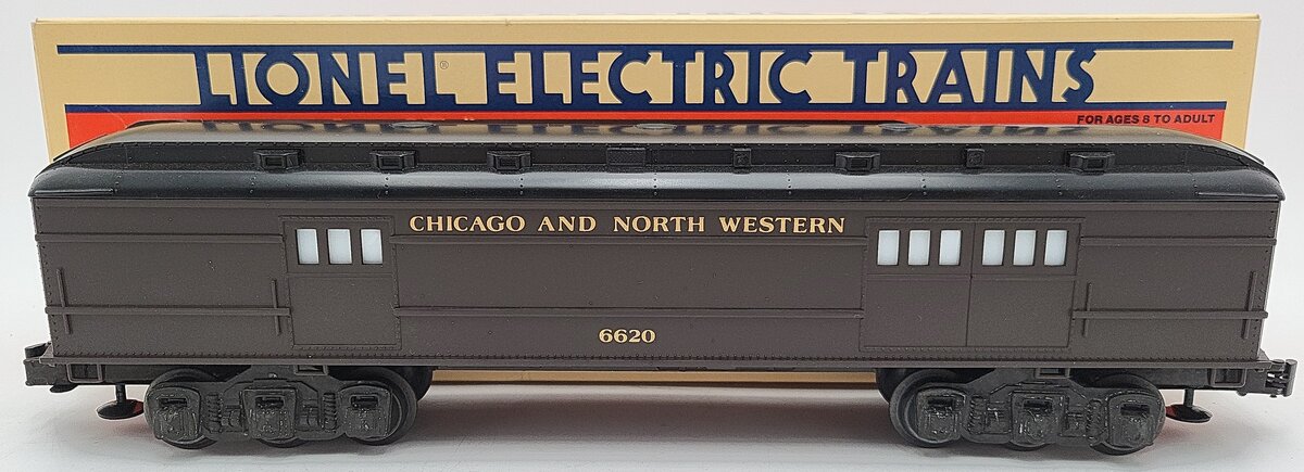 Lionel 6-16050 O Gauge Chicago & Northwestern Baggage Car #6620 VG/Box