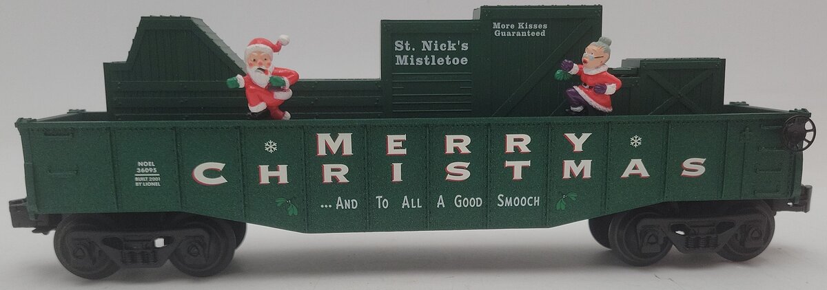 Lionel 6-36095 O Gauge Animated Christmas Gondola EX/Box