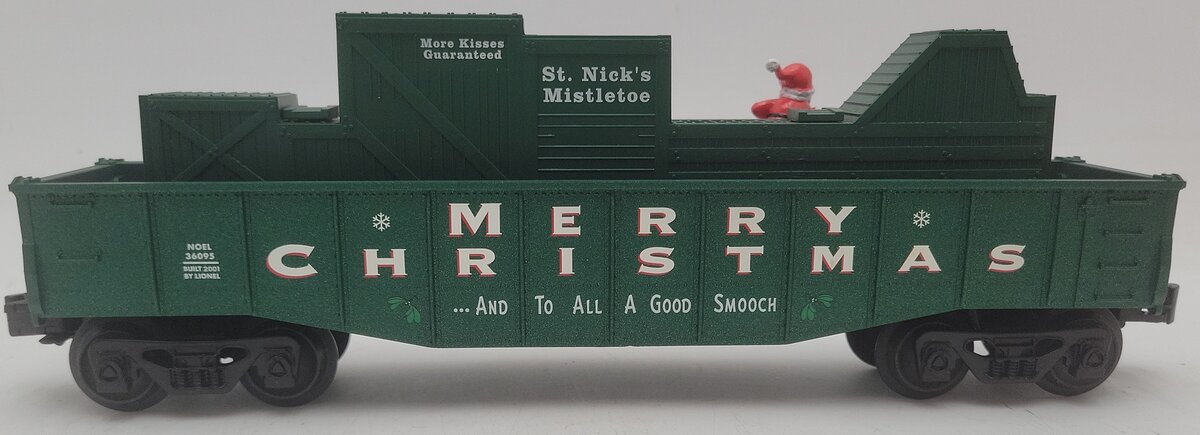 Lionel 6-36095 O Gauge Animated Christmas Gondola EX/Box