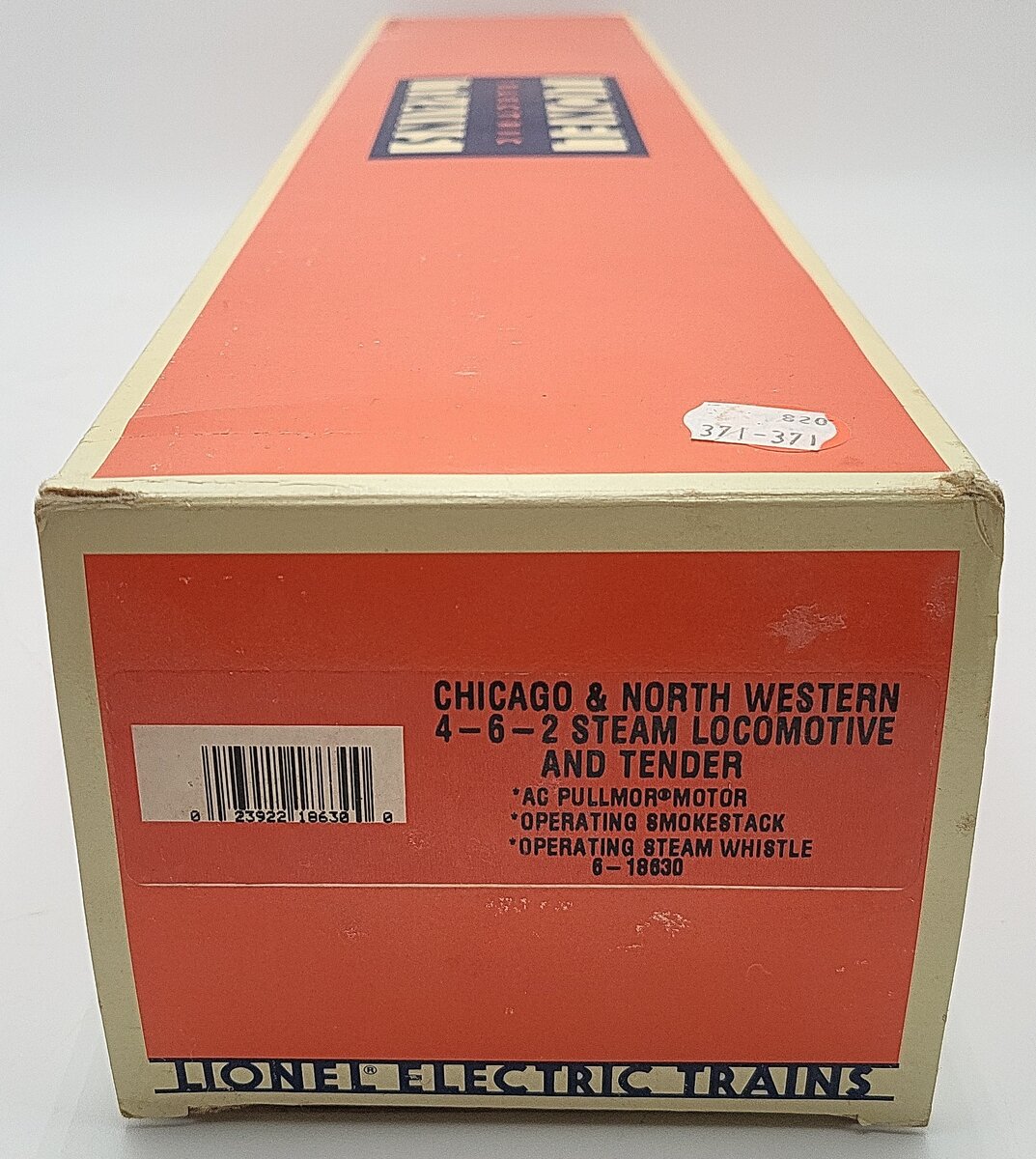 Lionel 6-18630 O Chicago and North Western 4-6-2 Steam Locomotive & Tender #2903 VG/Box