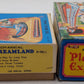 Vintage Tin Windup Train Toys w/ Airplanes [2] VG/Box