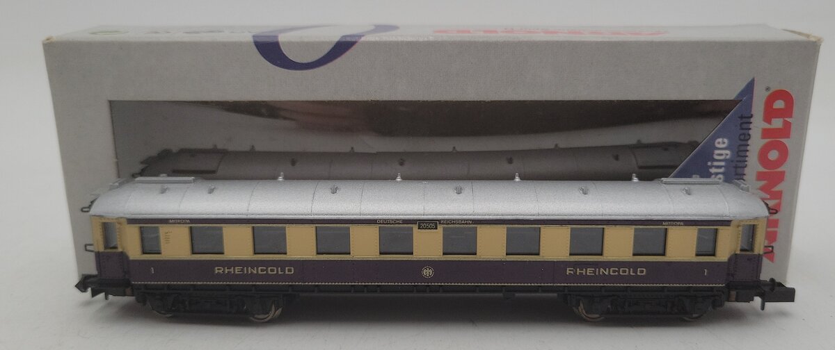 Arnold 5802 N Scale DR Rheincold 1st Class Passenger Car #20505 EX/Box