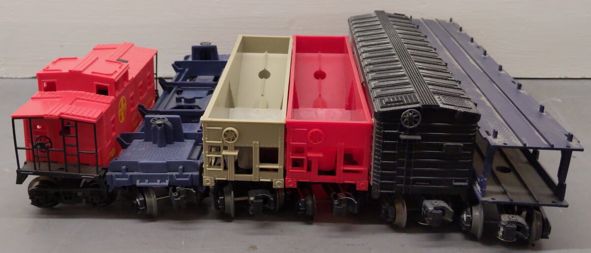 Lionel O Gauge Freight Cars 6-9304, 6-16400, 6-9061, 6-9855, 6-9125, 6-9013 [6] VG