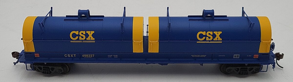 Red Caboose RR-32501-1 HO Scale CSX Tank Car #498227 EX/Box