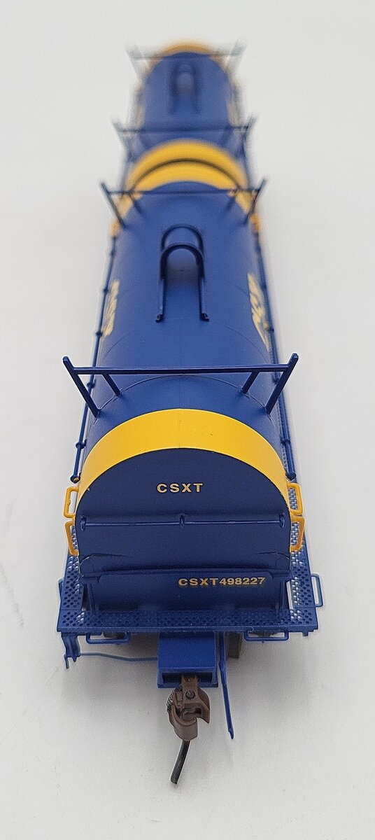 Red Caboose RR-32501-1 HO Scale CSX Tank Car #498227 EX/Box
