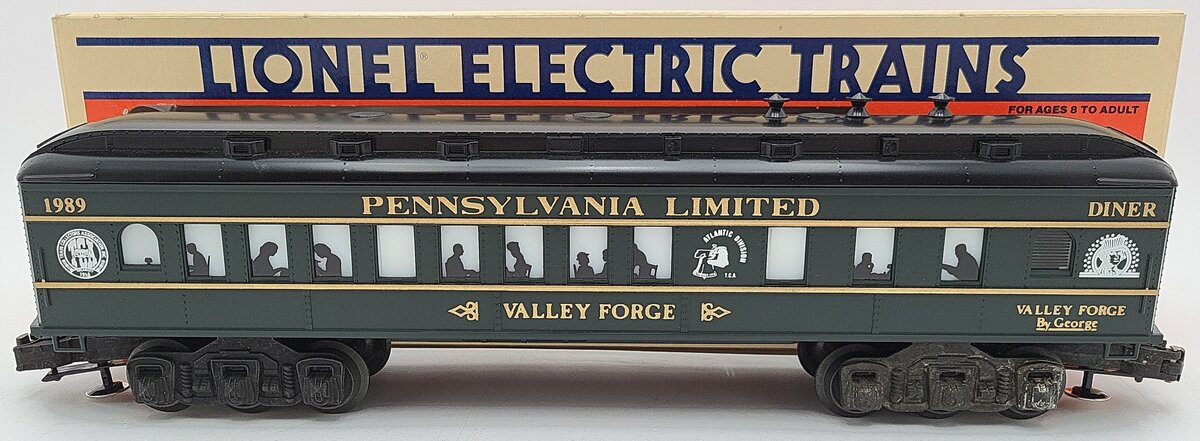 Lionel 6-17879 O Gauge TCA Pennsylvania Valley Forge Convention Diner Car 1989 VG/Box