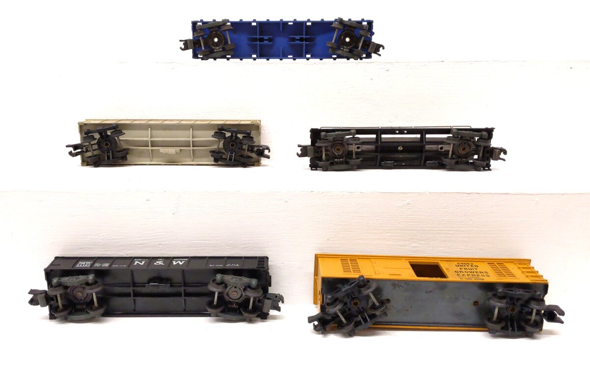American Flyer S Gauge Vintage Freight Cars: 24052,24127,24103, 24574, 33648 [5] VG