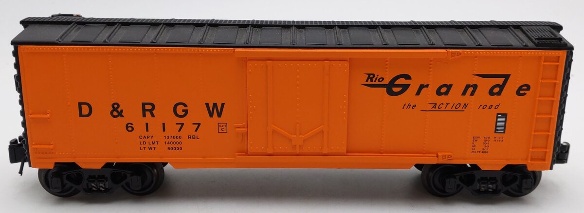 K-Line K640-1493 Denver & Rio Grande Western Boxcar #61177 EX/Box