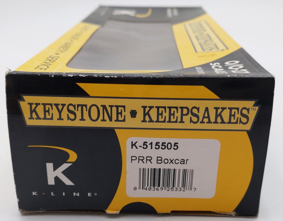 K-Line K515505 O Gauge PRR Nabisco Shredded Wheat Boxcar #6024 EX/Box