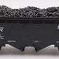 K-Line K623-1472 O Delaware, Lackawanna & Western 4-Bay Hopper w/ Load #84024 EX/Box