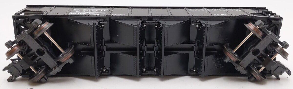 K-Line K623-1472 O Delaware, Lackawanna & Western 4-Bay Hopper w/ Load #84024 EX/Box
