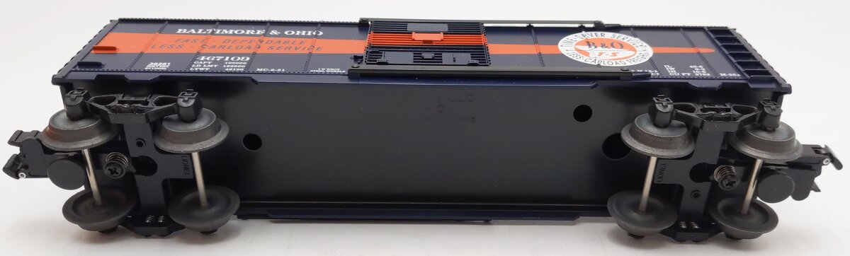Lionel 6-36281 O Gauge Baltimore & Ohio Time Saver Boxcar #467109 EX/Box