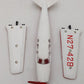 Lionel 6-29462 O Gauge 6500 PWC Flatcar w/Airplane White & Red VG/Box