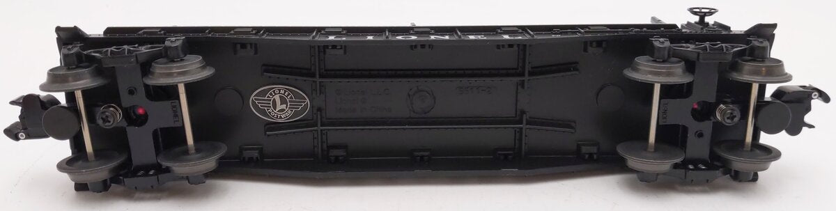 Lionel 6-29462 O Gauge 6500 PWC Flatcar w/Airplane White & Red VG/Box