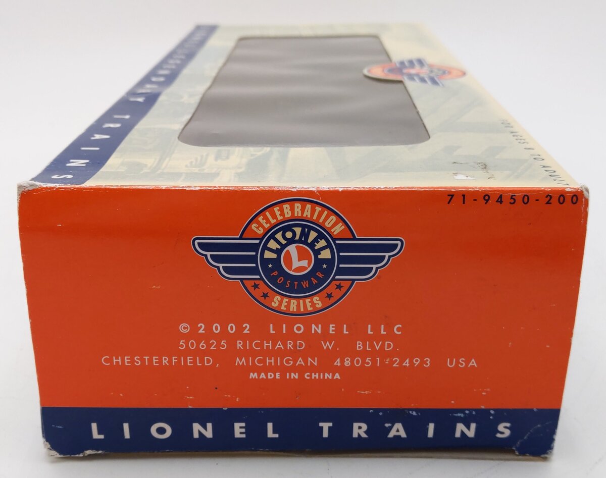 Lionel 6-29462 O Gauge 6500 PWC Flatcar w/Airplane White & Red VG/Box