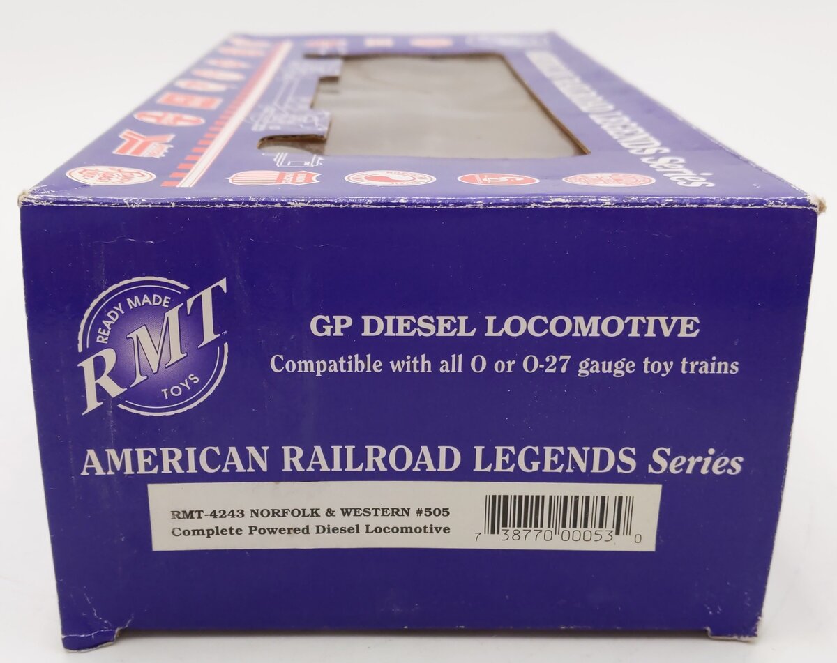 RMT 4243 O Gauge Norfolk & Western Powered BEEP Diesel Locomotive #505 EX/Box