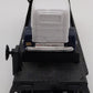 MTH 30-8304 O Chesapeake & Ohio Diecast Flatcar w/ 1932 Ertl Panel Vans #80410 VG/Box