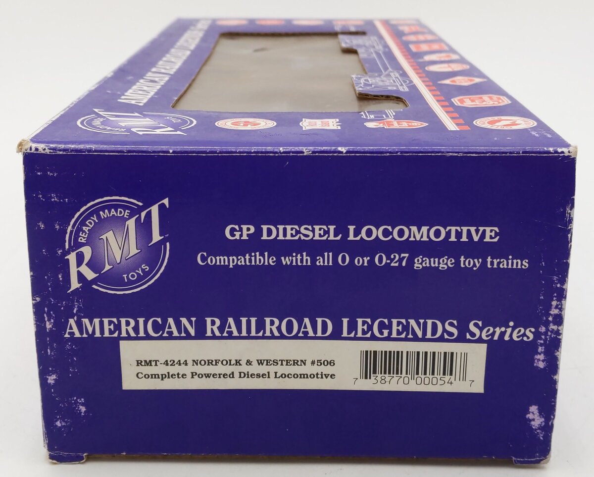 RMT 4244 O Gauge Norfolk & Western Powered BEEP Diesel Locomotive #506 EX/Box