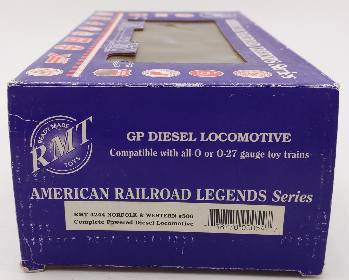 RMT 4244 O Gauge Norfolk & Western Powered BEEP Diesel Locomotive #506 EX/Box