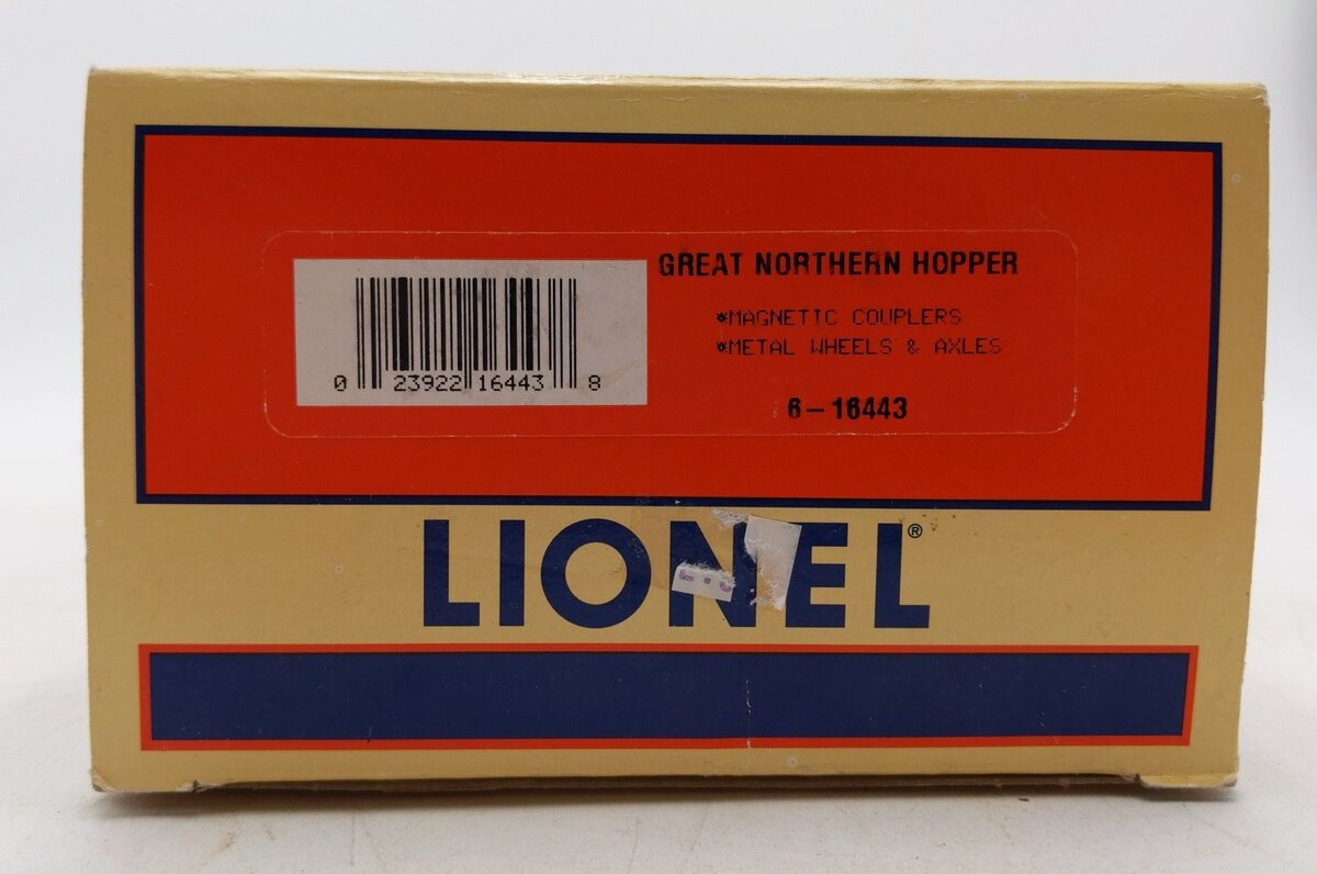 Lionel 6-16443 O Gauge Great Northern 2-Bay Hopper #172364 LN/Box
