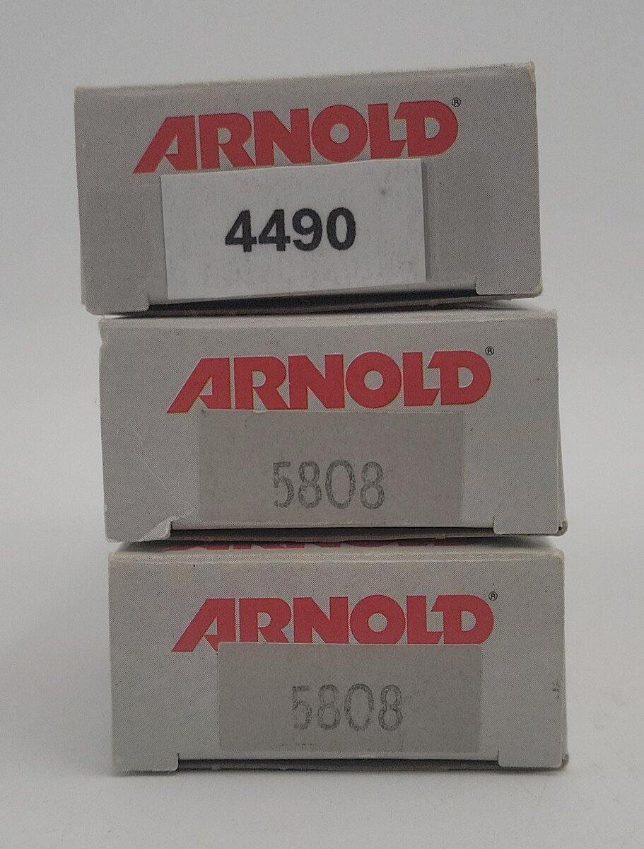 Arnold N Scale Deutsche Bundesbahn Assorted Passenger Cars & Caboose [3] EX/Box
