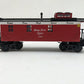 MTH 30-7705 O Gauge Nickel Plate Road Semi-Scale Illuminated Caboose #1115 EX/Box
