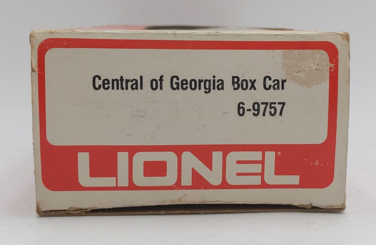 Lionel 6-9757 O Gauge Central of Georgia Boxcar EX/Box