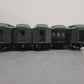 Williams 2402 O Gauge Santa Fe Madison 5-Car Passenger Set EX