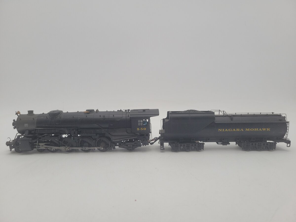 Bachmann HO Scale CUSTOM Niagara Mohawk Steam Locomotive & Tender #550