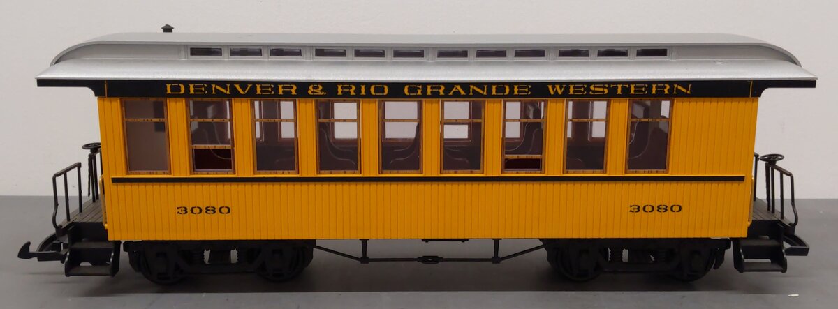 LGB 3080 G Scale Denver & Rio Grande Western Passenger Car EX/Box